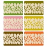 Orla Kiely Sycamore Stripe Placemats Set Of 6
