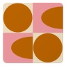 Orla Kiely Spot Square Oval Coasters Set Of 4