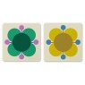 Orla Kiely Atomic Flower Coasters Set Of 6