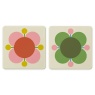 Orla Kiely Atomic Flower Coasters Set Of 6
