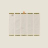 Orla Kiely Retro Stripe Tea Towels Set Of 2 - Green