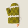 Orla Kiely Retro Stripe Oven Mitt - Green