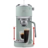 De'Longhi EC890.GR Dedica Duo Manual Espresso Machine - Green
