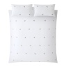 Historic Royal Palaces Royal Embroidery Duvet Set - White