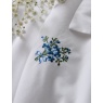 Historic Royal Palaces Royal Embroidery Duvet Set - White