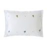Historic Royal Palaces Royal Embroidery Oxford Pillowcase Pair - White