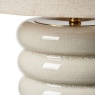 BHS Florence Flump Table Lamp - Ivory