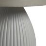 BHS Freya Teardrop Ceramic Table Lamp Pack Of 2 - Grey