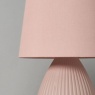 BHS Freya Teardrop Ceramic Table Lamp Pack Of 2 - Pink