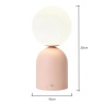BHS USB-C Rechargeable Table Lamp - Pink