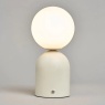 BHS USB-C Rechargeable Table Lamp - White