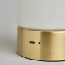 BHS USB-C Rechargeable Table Lamp - Brass