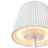 BHS Esther Rechargeable Table Lamp - White