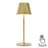 BHS Esther Rechargeable Table Lamp - Gold