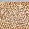 BHS Kyle Large Oval Rattan EasyFit Shade 60cm - Natural