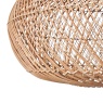 BHS Kyle Large Oval Rattan EasyFit Shade 60cm - Natural