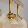 BHS Vanity 4 Light Spotlight Bar - Satin Brass
