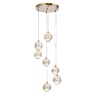 BHS Rimi Acrylic 7 Ball Cascading Ceiling Light