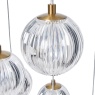 BHS Rimi Acrylic 7 Ball Cascading Ceiling Light