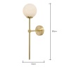 BHS USB-C Rechargeable Wall Light - Brass