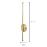 BHS USB-C Rechargeable Wall Light - Brass