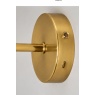 BHS USB-C Rechargeable Shaded Wall Light - Brass