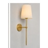 BHS USB-C Rechargeable Shaded Wall Light - Brass
