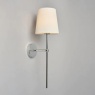 BHS USB-C Rechargeable Shaded Wall Light - Chrome