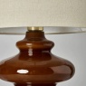 BHS Annabelle Wobble Table Lamp - Cognac