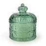 Candlelight Small Round Embossed Jar Candle With Lid Chengdu Sakura Blossom