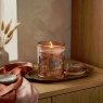 Candlelight Large Glass Lid Jar Candle Jhangye Pomegranate & Cassis