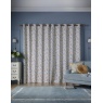 Laura Ashley Laura Ashley Longston Sprig Eyelet Curtains - Ochre Yellow