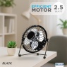 Status Status 4-inch USB Mini Fan - Black