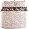William Morris At Home Wild Tulip Duvet Set - Copper