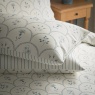 Sanderson Options Summer Scallop Duvet Set - Indigo