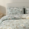Vantona Simple Floral Duvet Set - Duck Egg
