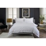 The Lyndon Company Hampstead Duvet Set - White/Silver