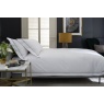 The Lyndon Company Hampstead Duvet Set - White/Silver