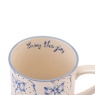 Cath Kidston Bring The Joy Blue Mollie Mug