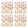 Cath Kidston Painted Table Square Coasters 4 Pack
