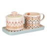 Cath Kidston Painted Table Ceramic Sugar & Milk Jug Set