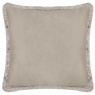 Morris & Co Strawberry Thief Embroidery Feather Cushion 50cm - Biscuit
