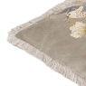 Morris & Co Strawberry Thief Embroidery Feather Cushion 50cm - Biscuit