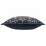 Morris & Co Strawberry Thief Embroidery Feather Cushion 50cm - Indigo