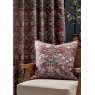 Morris & Co Strawberry Thief Jacquard Feather Cushion 55cm - Berry