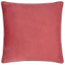 Morris & Co Strawberry Thief Jacquard Feather Cushion 55cm - Berry