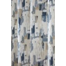 Sundour Bamford Abstact Lined Eyelet Curtains - Cobalt