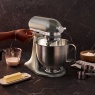 KitchenAid KitchenAid 5KSM50PKVBMS Artisan Plus 4.7L Tilt-Head Stand Mixer - Medallion Silver