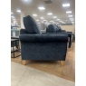 Alstons Alstons Paulina Chair in Ink Chadbury Velvet Fabric with Light Feet
