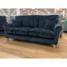 Alstons Alstons Paulina 3 Seater Sofa in Ink Chadbury Fabric with Light Feet